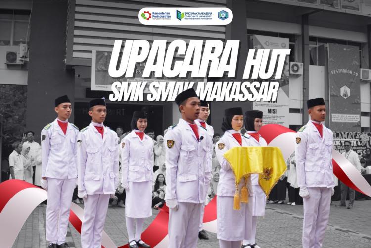 { S M A K - M A K A S S A R} : Upacara peringatan HUT ke-59 SMK SMAK Makassar
